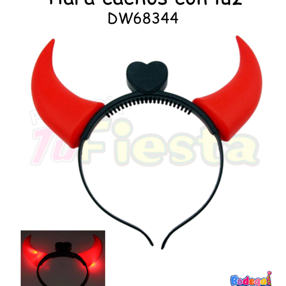 TIARA CACHOS LUZ DW68344