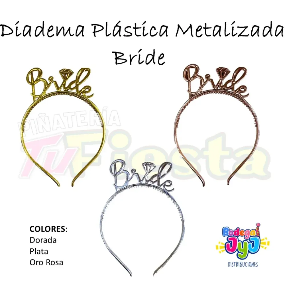TIARA LETRAS BRIDE