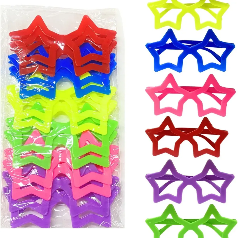 GAFAS X12 INFANTIL NEON ESTRELLA