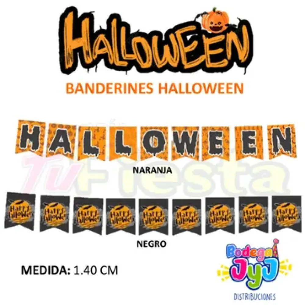 LETRERO BANDERIN HALLOWEEN (EDUAR)