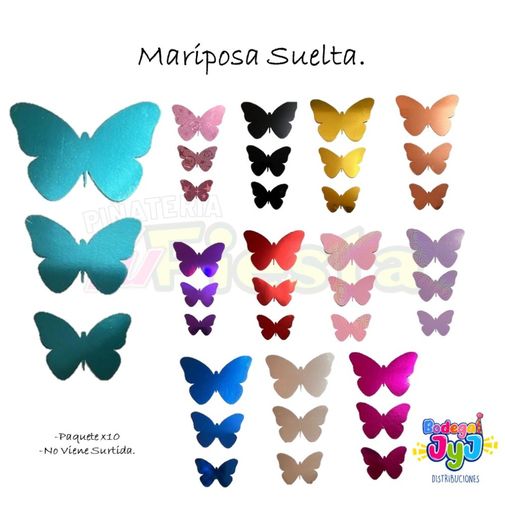 MARIPOSA SUELTA X10 (MOVILES)