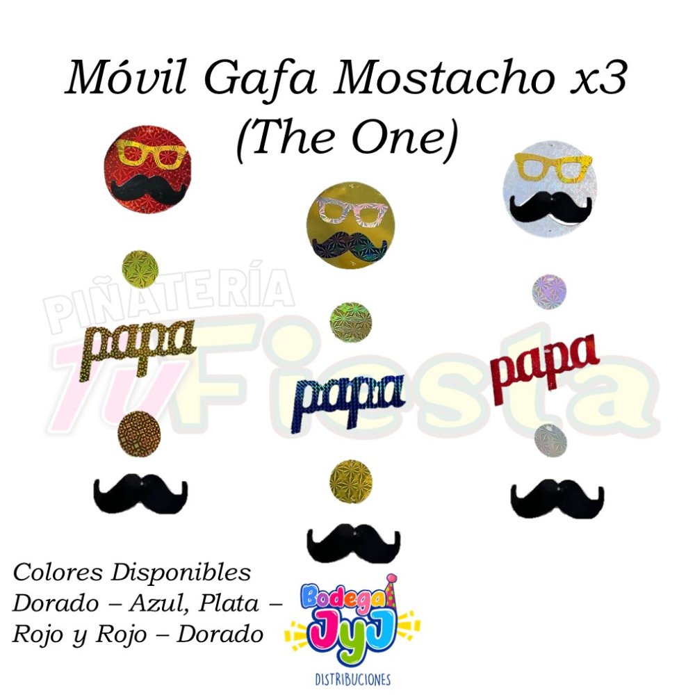 MOVIL GAFA MOSTACHO X3 (THE ONE)