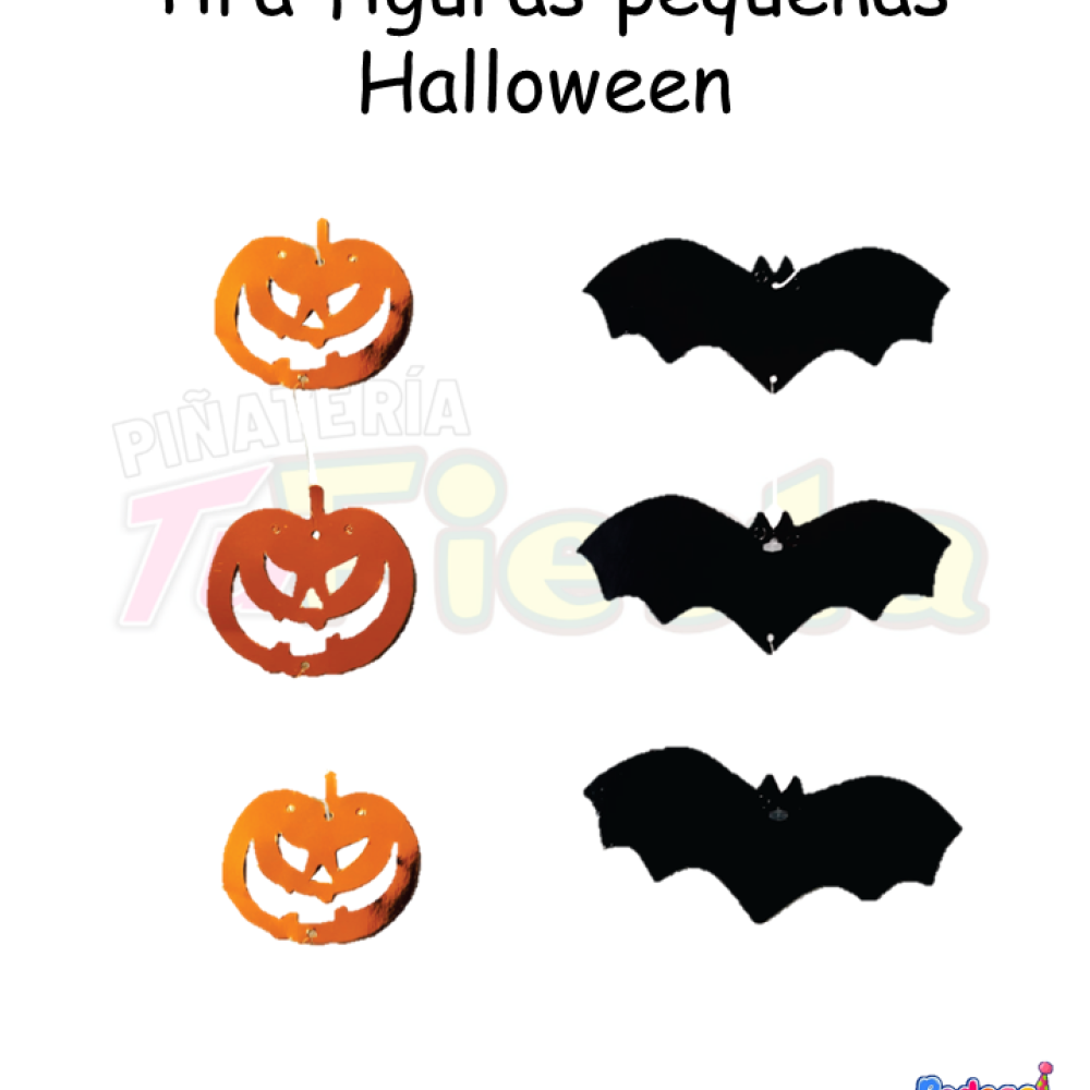 TIRA FIGURAS PEQUEÑAS HALLOWEEN - EDUAR