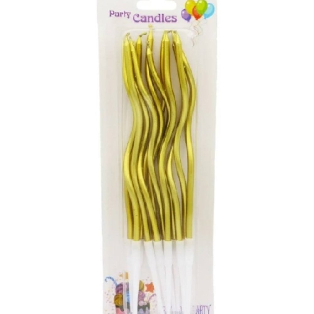 VELA ESPIRAL X12 METALIZADA DW67598