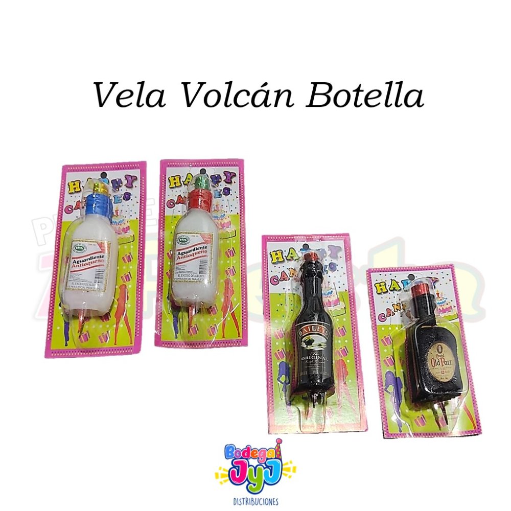 VELA VOLCAN BOTELLA