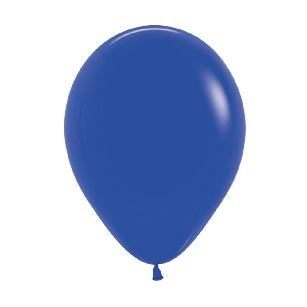 GLOBO AZUL REY FASHION SEMPERTEX R9 X12 UNIDADES