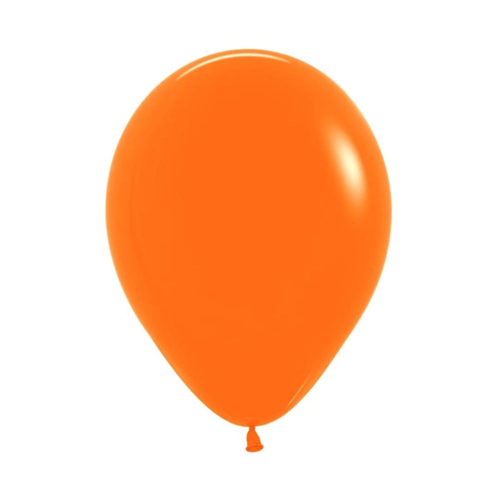 GLOBO NARANJA FASHION SEMPERTEX R12 X12 UNIDADES