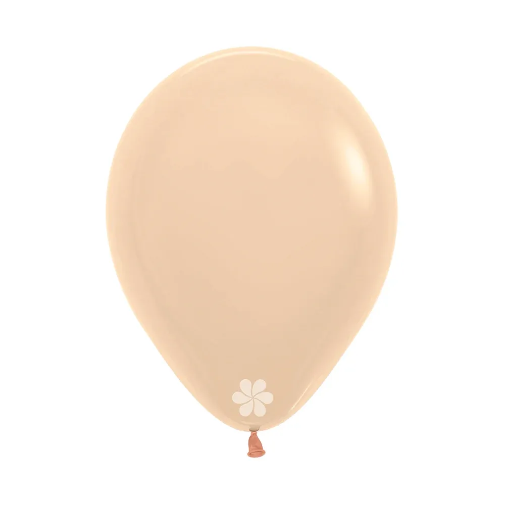 GLOBO DURAZNO MALIBU PASTEL MATE SEMPERTEX R5 X50 UNIDADES