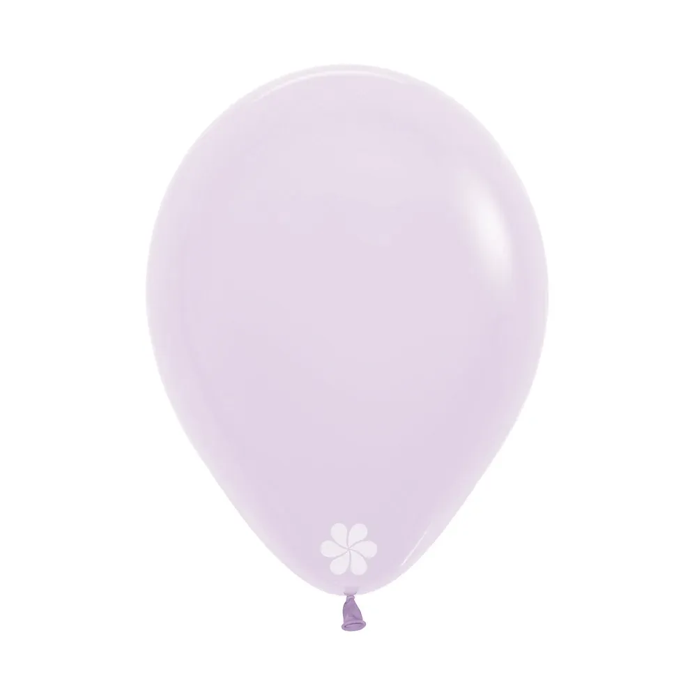 GLOBO LILA PASTEL MATE SEMPERTEX R24 X1 UNIDAD