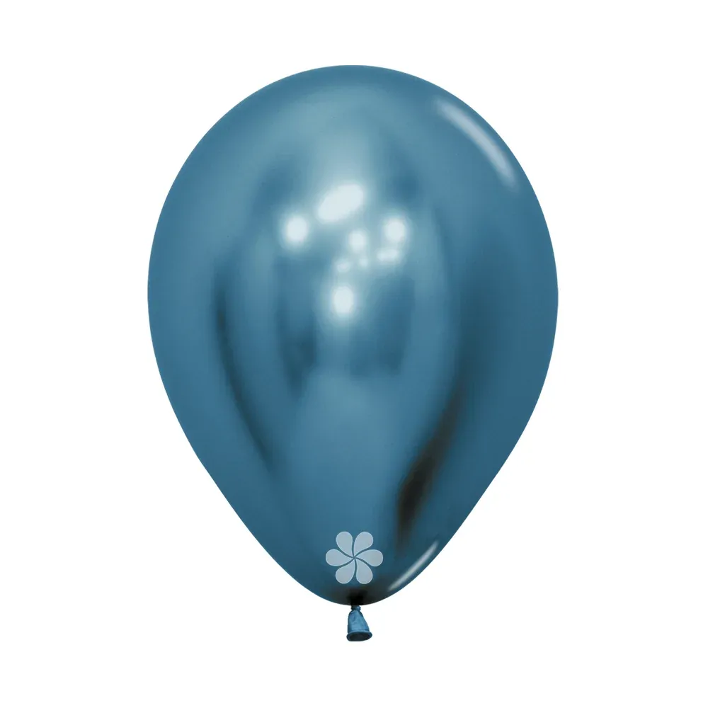 GLOBO AZUL REFLEX SEMPERTEX R12 X12 UNIDADES