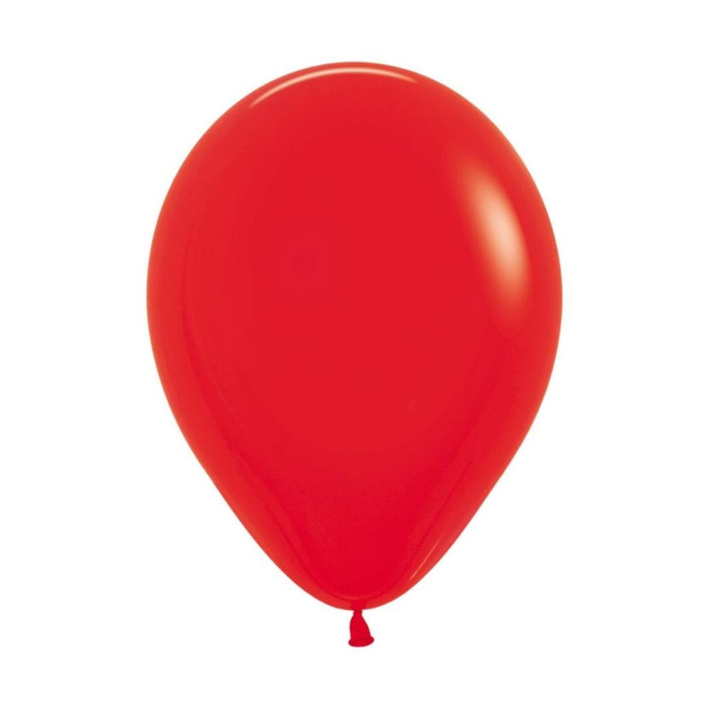 GLOBO ROJO FASHION SEMPERTEX R5 X50 UNIDADES