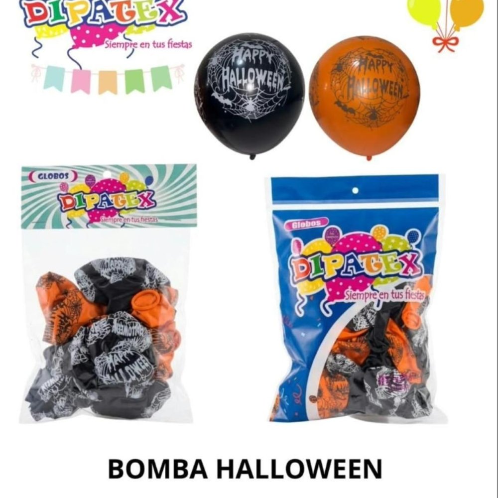 GLOBO HALLOWEEN INFINITY DIPATEX R12 X50 UNIDADES