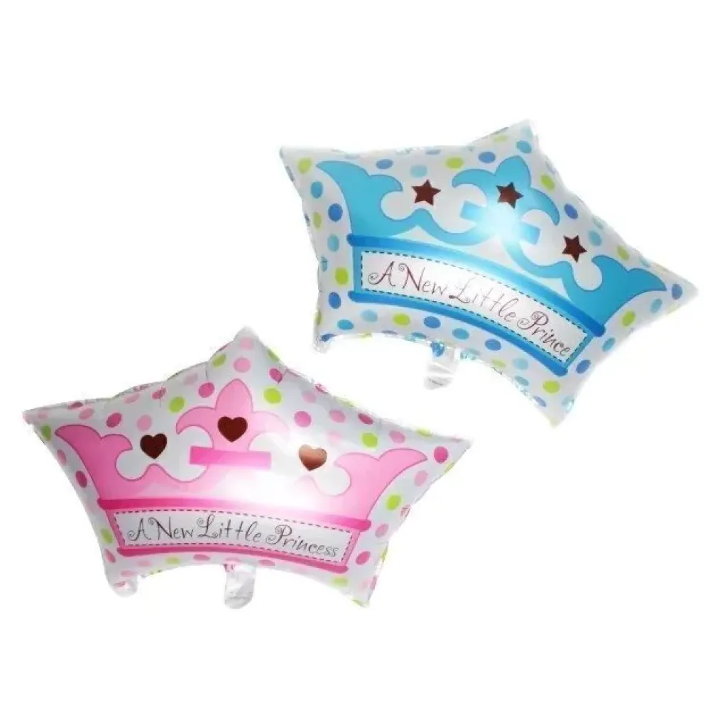 GLOBO METALIZADO CORONA BABY SHOWER TF