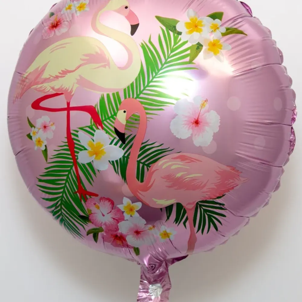 GLOBO METALIZADO FLAMENCOS 18 PULGADAS