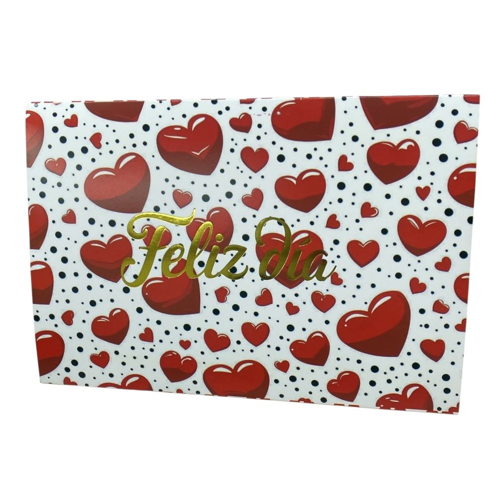 CAJA GRANDE CORAZONES LUJO CON IMAN GAMELANDIA