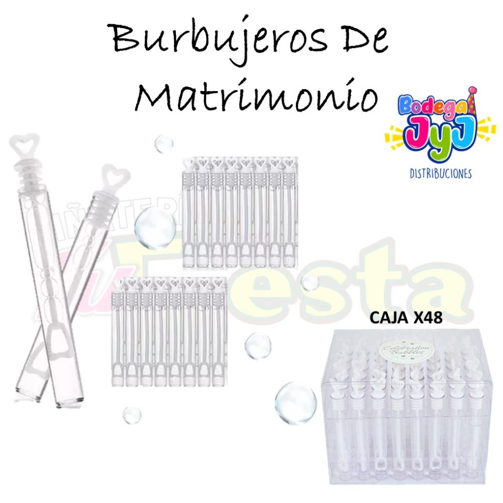 BURBUJERO MATRIMONIO INDIVIDUAL TUBO