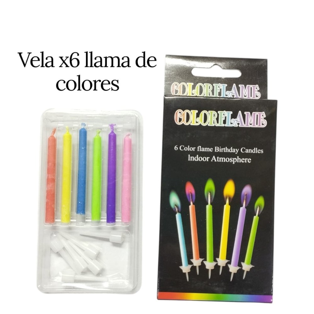 VELA X6 LLAMA COLORES