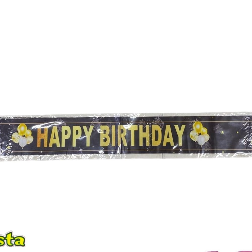 BANDA SATINADA HAPPY BIRTHDAY