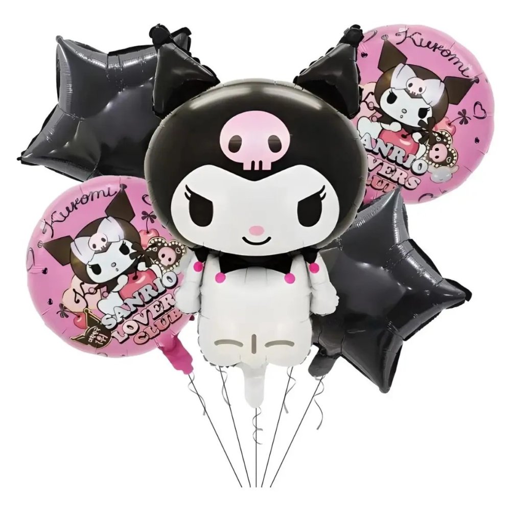 SET GLOBOS X5 KUROMI