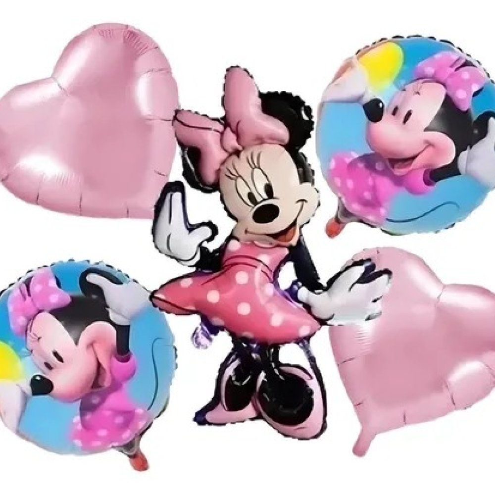 SET GLOBOS X5 MINNIE