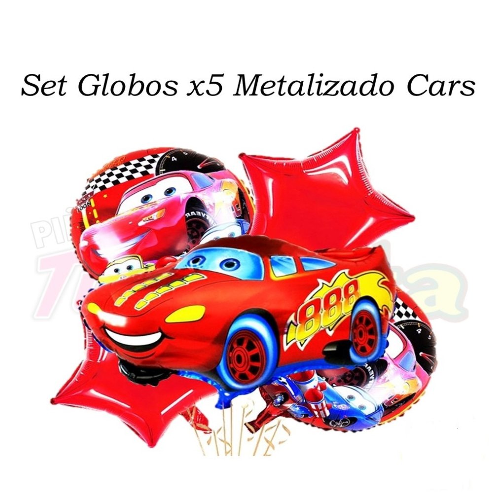 SET GLOBOS X5 CARS 