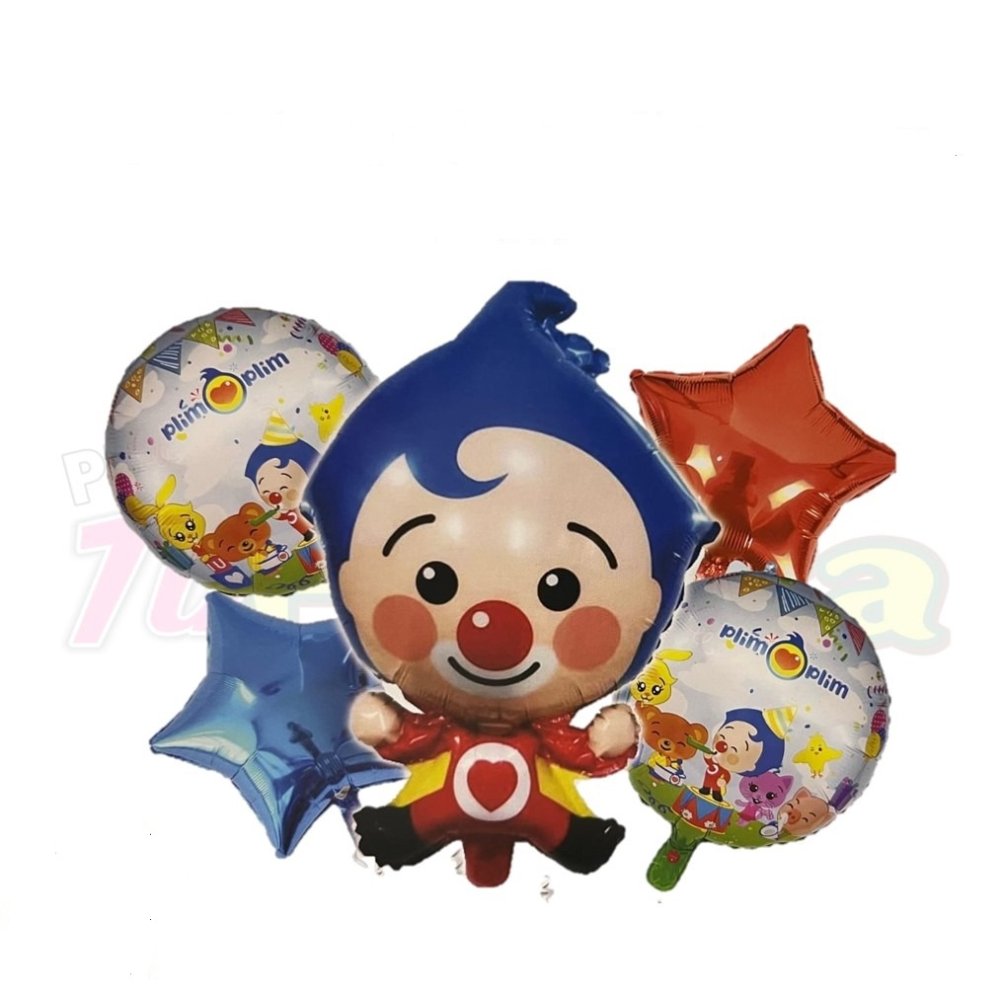 SET GLOBOS X5 PLIM PLIM 