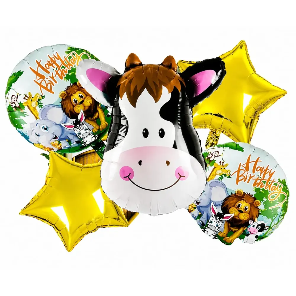 SET GLOBOS X5 VACA