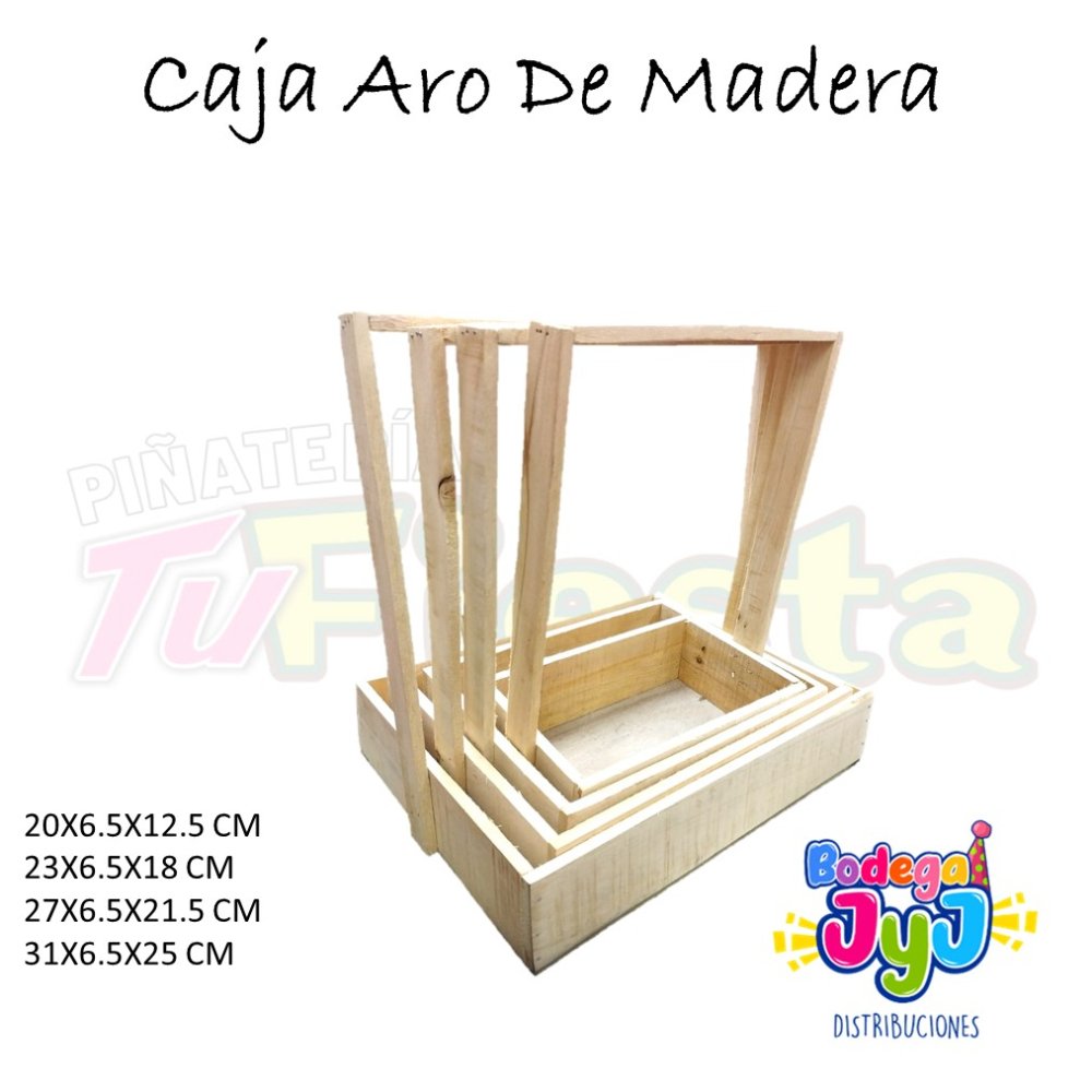 CAJA DE MADERA ARO #1