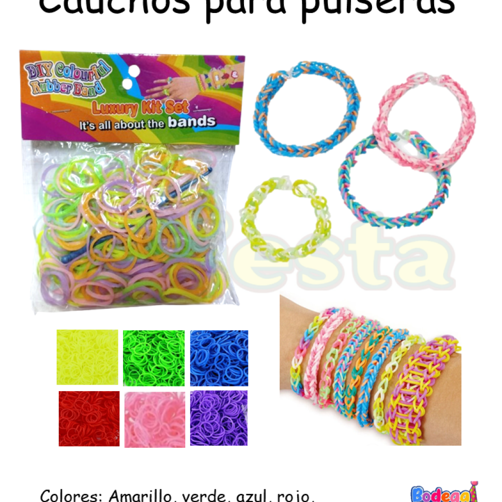 CAUCHOS PARA PULSERAS