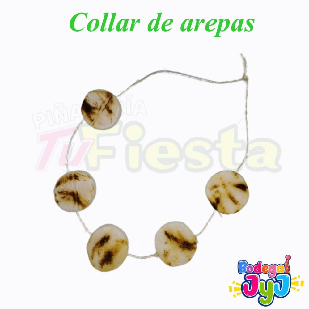 COLLAR AREPA SENCILLO