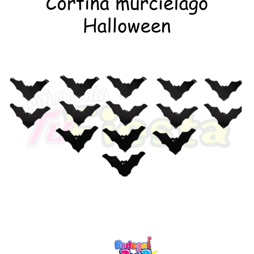CORTINA MURCIELAGO HALLOWEEN (EDUAR)