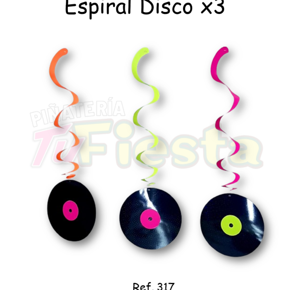 ESPIRAL DISCO X3 THE ONE (REF: 317)