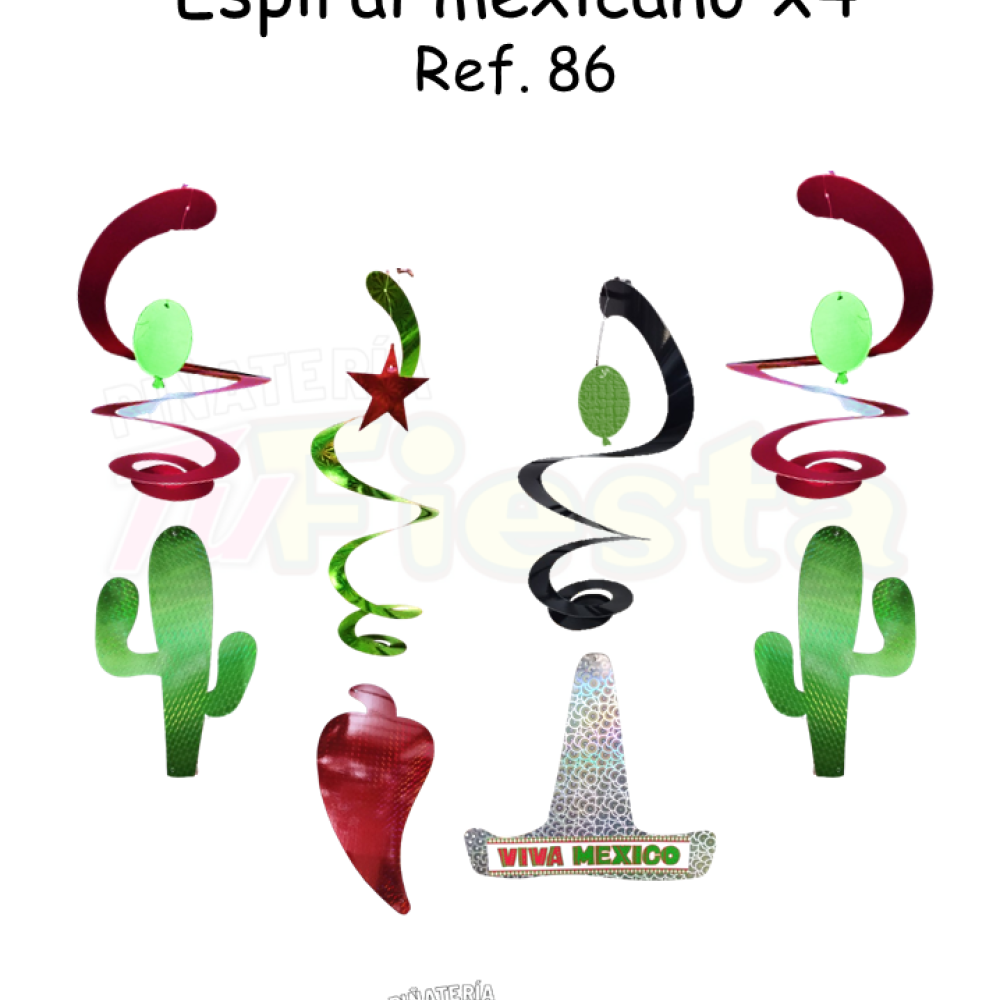 ESPIRAL MEXICANO X4 THE ONE (REF: 86)