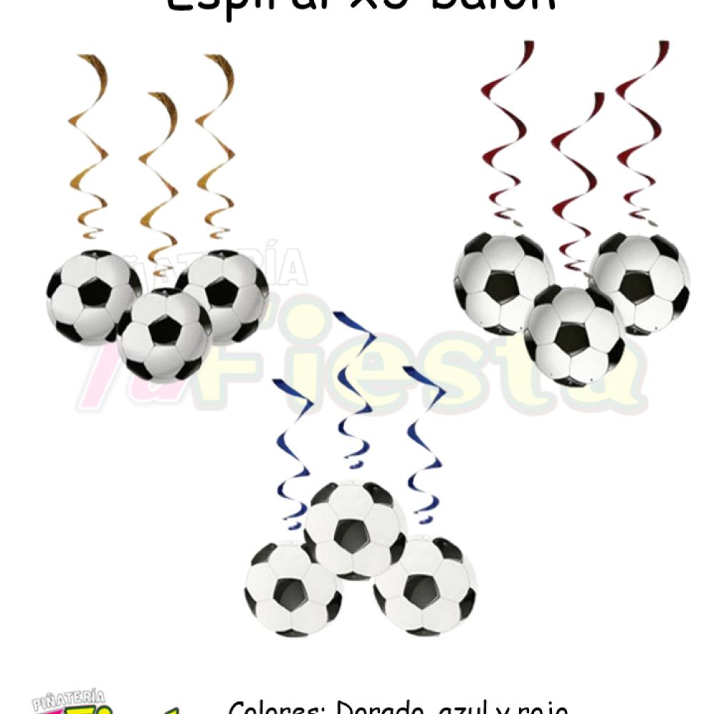 ESPIRAL X3 BALON - MOVILES