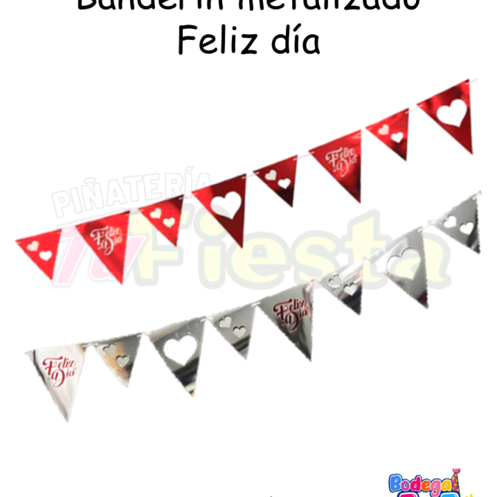 LETRERO BANDERÍN FELIZ DÍA (EDUAR)