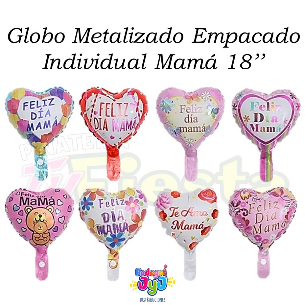 GLOBO METALIZADO MAMÁ 18 PULGADAS