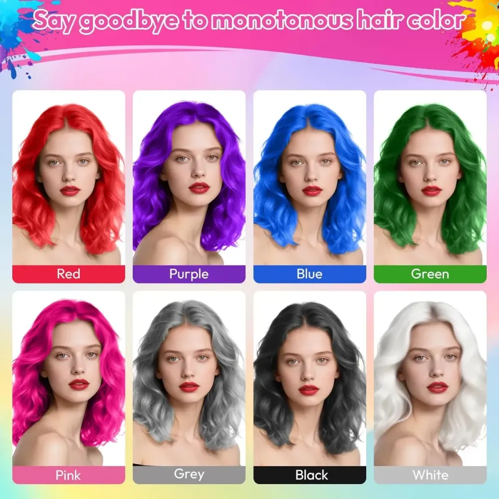 LACA DE COLORES PARA CABELLO